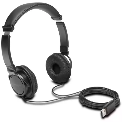 Picture of KENSINGTON HI-FI USB HEADPHONES BLACK