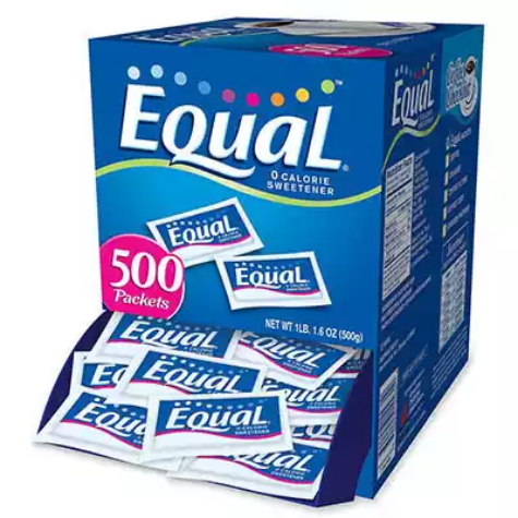 Picture of EQUAL 38973 SWEETENER INDIVIDUAL STICKS BOX 500