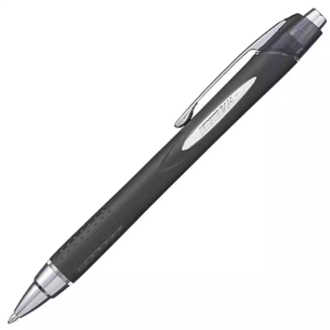 Picture of UNI-BALL SXN210 JETSTREAM RETRACTABLE ROLLERBALL PEN 1.0MM BLACK