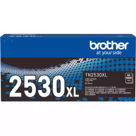 Picture of BROTHER TN2530XL TONER CARTRIDGE HIGH YIELD BLACK