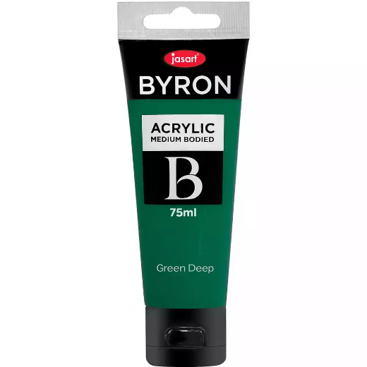 Picture of JASART BYRON ACRYLIC PAINT 75ML GREEN DEEP