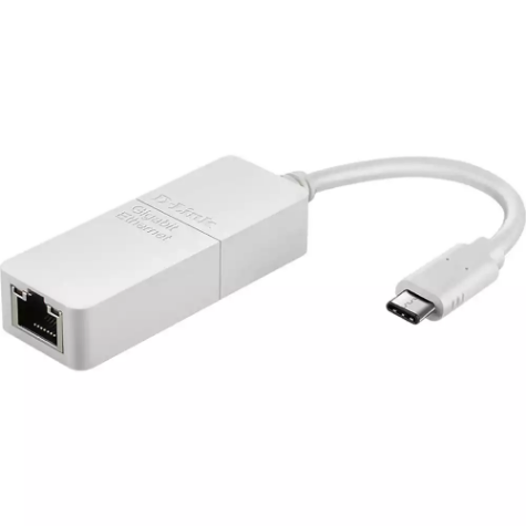 Picture of D-LINK DUB-E130 USB-C TO GIGABIT ETHERNET ADAPTER WHITE