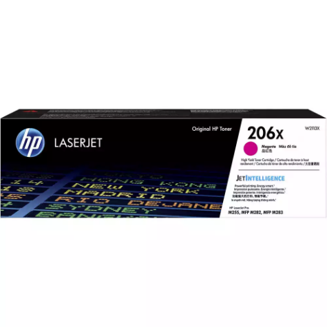 Picture of HP W2113X 206X TONER CARTRIDGE HIGH YIELD MAGENTA