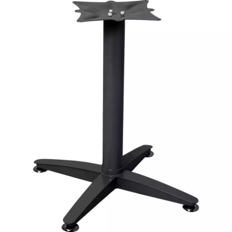 Picture of RAPIDLINE 4 STAR TABLE BASE BRUSHED BLACK