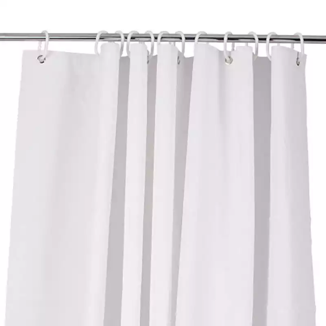 Picture of COMPASS SHOWER CURTAIN PEVA WITH RINGS