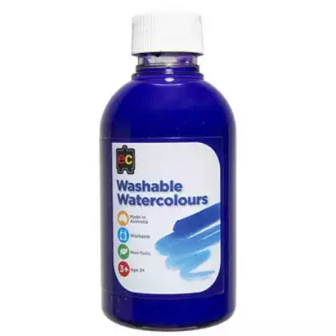 Picture of EDUCATIONAL COLOURS WASHABLE WATERCOLOUR PAINT 250ML PURPLE