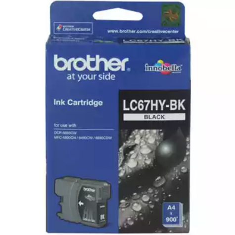 Picture of BROTHER LC67HYBK INK CARTRIDGE HIGH YIELD BLACK