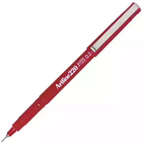 Picture of ARTLINE 220 FINELINER PEN 0.2MM RED