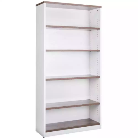 Picture of OM PREMIER BOOKCASE 900 X 320 X 1800MM CASNAN/WHITE