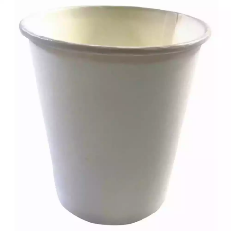 Picture of WRITER BREAKROOM DISPOSABLE PAPER CUPS 200ML SINGLE WALL WHITE PACK 50