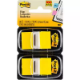 Picture of POST-IT 680-YW2 FLAGS YELLOW TWIN PACK 100