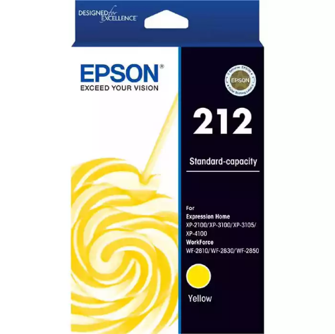 Picture of EPSON 212 INK CARTRIDGE YELLOW