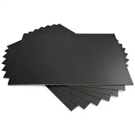 Picture of RAINBOW SPECTRUM BOARD 220GSM 510 X 640MM BLACK PACK 20