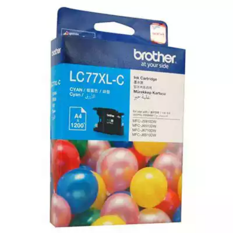 Picture of BROTHER LC77XLC INK CARTRIDGE HIGH YIELD CYAN