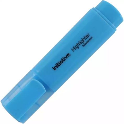 Picture of INITIATIVE HIGHLIGHTER CHISEL BLUE