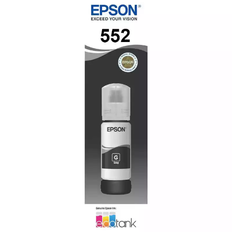 Picture of EPSON T552 ECOTANK INK BOTTLE GREY