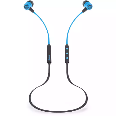 Picture of MOKI FREESTYLE BLUETOOTH EARPHONES BLUE