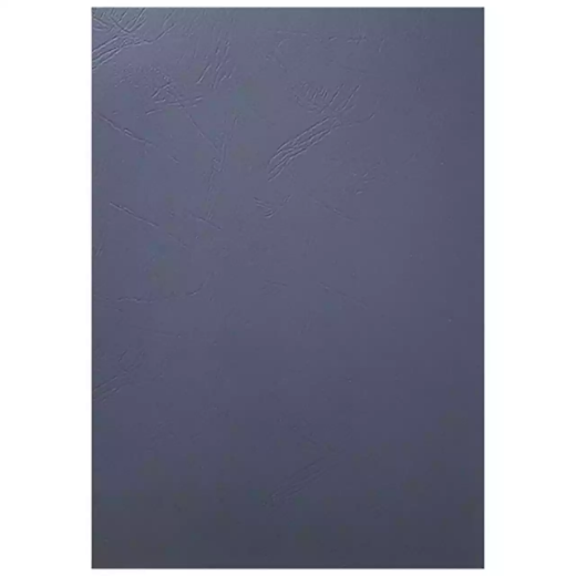 Picture of GBC IBICO BINDING COVER LEATHERGRAIN 300GSM A4 NAVY PACK 100