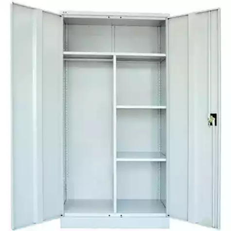 Picture of GO SWING DOOR CUPBOARD WARDROBE 910 X 450 X 1830MM SILVER GREY