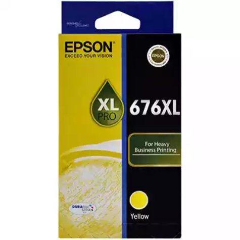 Picture of EPSON 676XL INK CARTRIDGE HIGH YIELD YELLOW