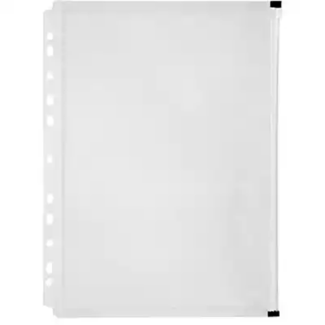 Picture of MARBIG BINDER POCKET ZIP CLOSURE A4 CLEAR