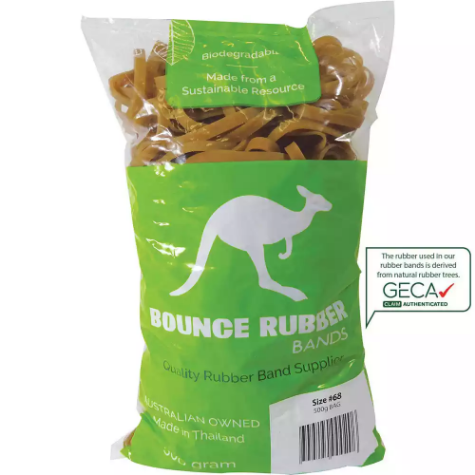 Picture of BOUNCE RUBBER BANDS SIZE 68 500G