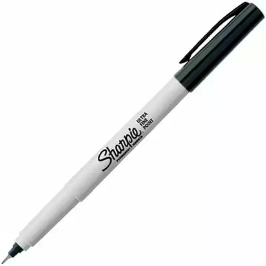 Picture of SHARPIE PERMANENT MARKER BULLET ULTRA FINE 0.3MM BLACK