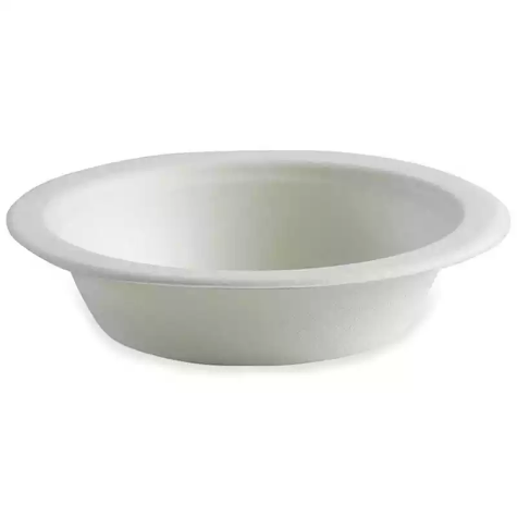 Picture of BIOPAK BIOCANE BOWL 470ML WHITE PACK 125