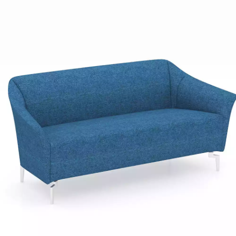 Picture of VENICE FABRIC SOFA CHAIR TWO SEATER FABRIC BLUE