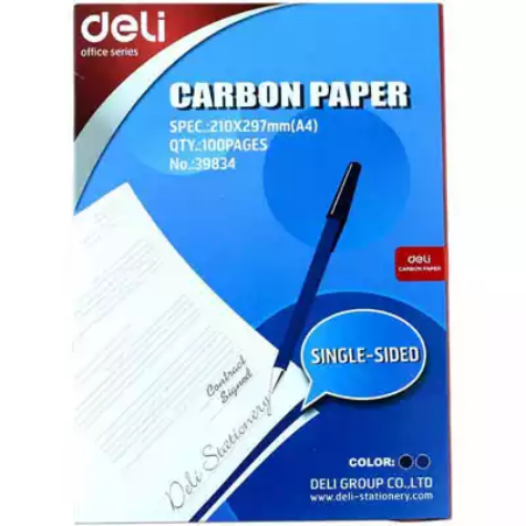 Picture of DELI CARBON PAPER A4 BOX 100