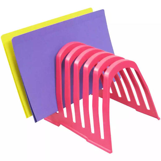 Picture of ITALPLAST PLASTIC STEP FILE ORGANISER WATERMELON