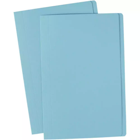 Picture of AVERY 81582 MANILLA FOLDER FOOLSCAP LIGHT BLUE BOX 100