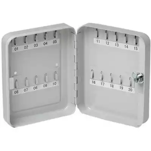 Picture of ESSELTE KEY CABINET 20 KEY CAPACITY GREY