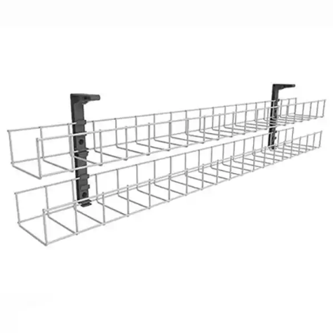 Picture of RAPIDLINE DUAL TIER CABLE BASKET ONLY 1550MM WHITE