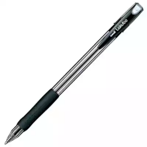 Picture of UNI-BALL LAKUBO BALLPOINT PEN MEDIUM 1.0MM BLACK BOX 12