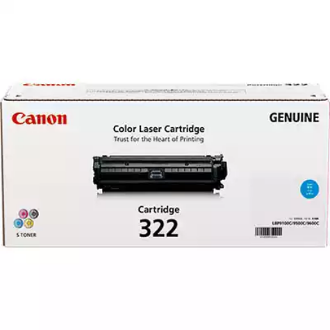 Picture of CANON CART322 TONER CARTRIDGE CYAN