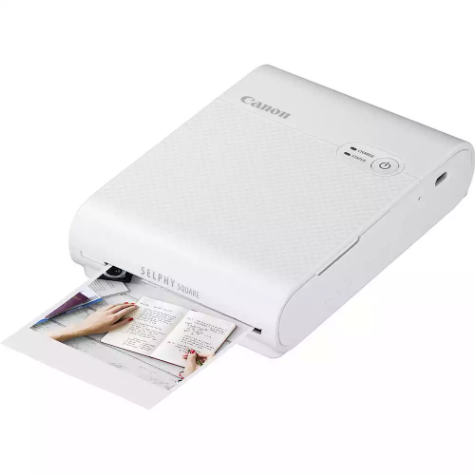 Picture of CANON QX10 SELPHY SQUARE PORTABLE PHOTO PRINTER WHITE