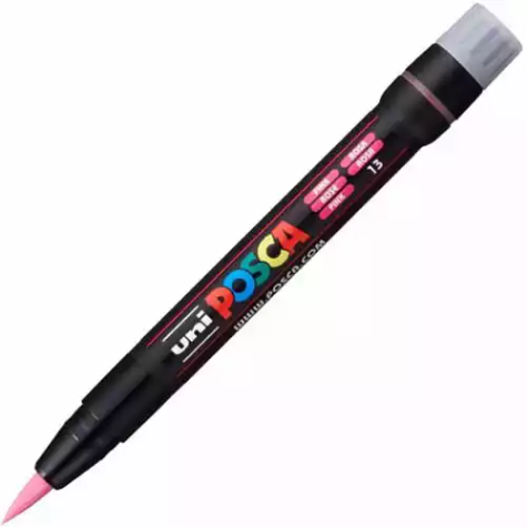 Picture of POSCA PCF-350 PAINT MARKER BRUSH TIP PINK