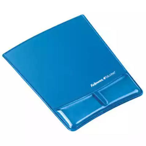 Picture of FELLOWES GEL MOUSE PAD AND WRIST REST BLUE