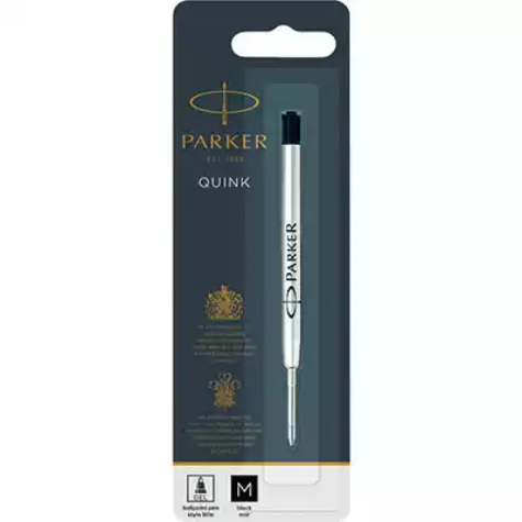 Picture of PARKER QUINKFLOW GEL PEN REFILL MEDIUM NIB BLACK