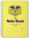 Picture of SPIRAX 572 NOTEBOOK 7MM RULED SPIRAL BOUND SIDE OPEN 4 POCKETS 300 PAGE A5