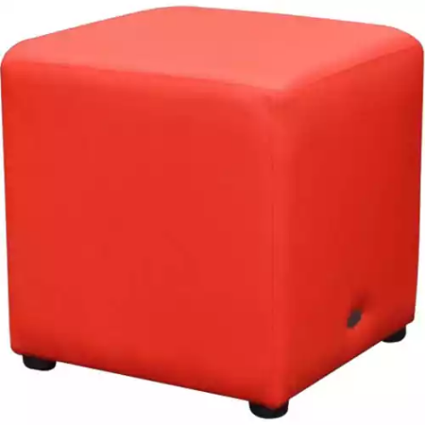 Picture of DURASEAT OTTOMAN CUBE RED