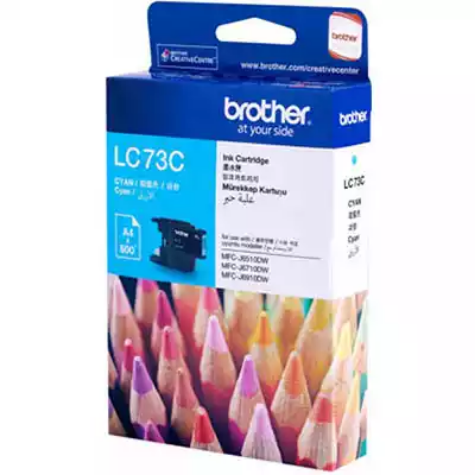 Picture of BROTHER LC73C INK CARTRIDGE CYAN