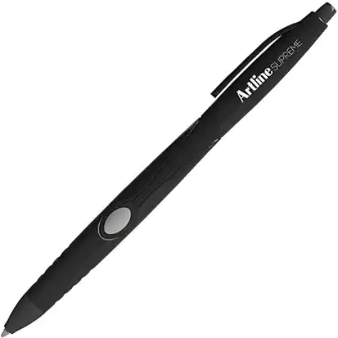 Picture of ARTLINE SUPREME RETRACTABLE BALLPOINT PEN 1.0MM BLACK BOX 12