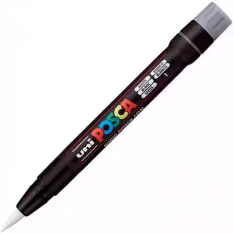 Picture of POSCA PCF-350 PAINT MARKER BRUSH TIP WHITE