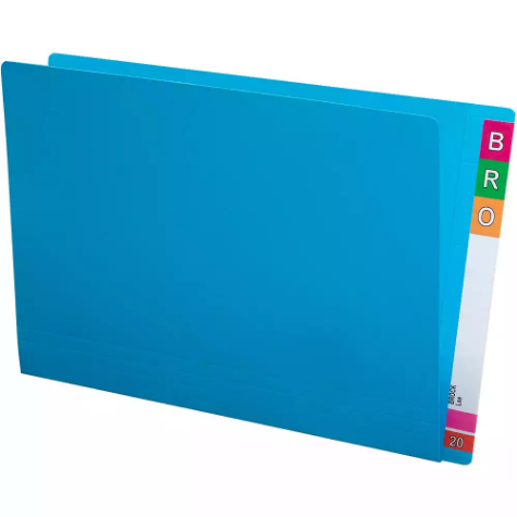 Picture of AVERY 45213 LATERAL FILE EXTRA HEAVY WEIGHT FOOLSCAP BLUE BOX 100