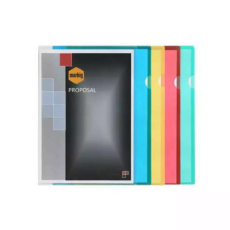 Picture of MARBIG LETTER FILE PP A4 CLEAR