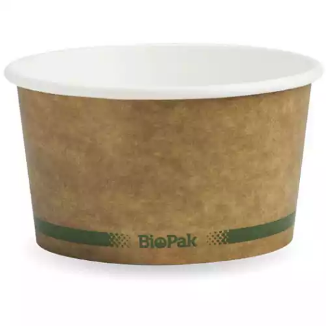 Picture of BIOPAK BIOBOWL BOWL 390ML KRAFT PACK 25