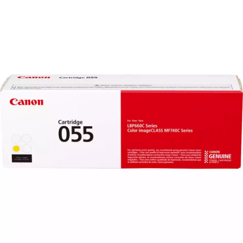 Picture of CANON CART055 TONER CARTRIDGE YELLOW