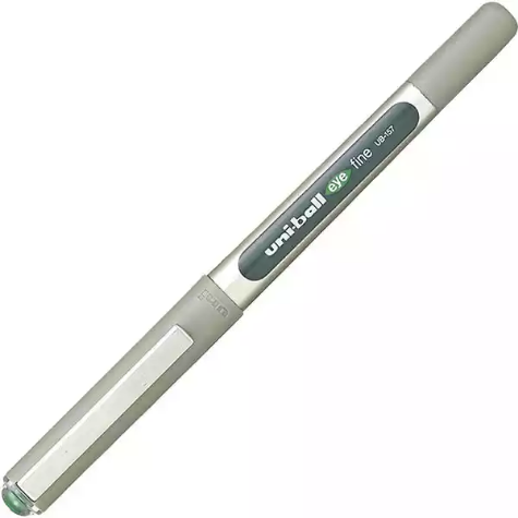 Picture of UNI-BALL UB157 EYE LIQUID INK PEN ROLLERBALL 0.7MM GREEN